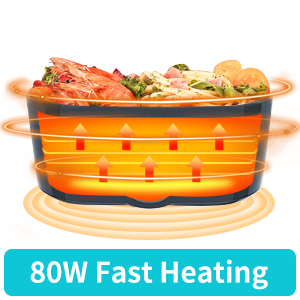 Fast heating lunch box