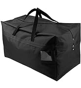 Christmas Decorations Storage Container Bag | Holds Xmas Trees, Lights, Balls etc, Unzippered Top...
