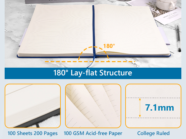 180° Lay-flat Structure