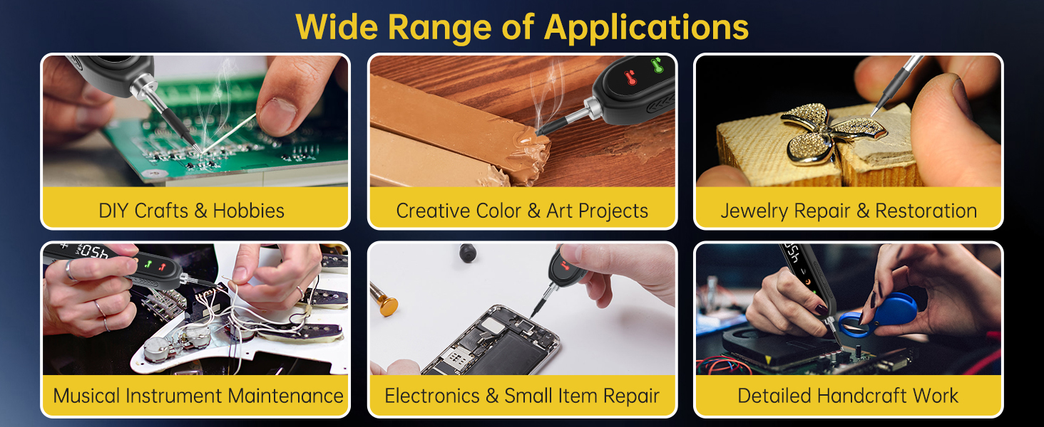 Cordless Soldering Iron Kit