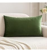 MIULEE Polyester Pillow Cover Soft Luxury Decorative Throw Pillow Cover Single Rectangle Cushion ...