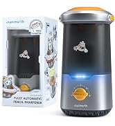 JUPITEARTH Electric Pencil Sharpener for Classroom, Auto in & Out, Black | Back to School Fully A...