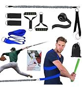 Baseball Swing & Core Trainer - Adjustable Hip Belt Resistance System | Rotational Power Builder ...