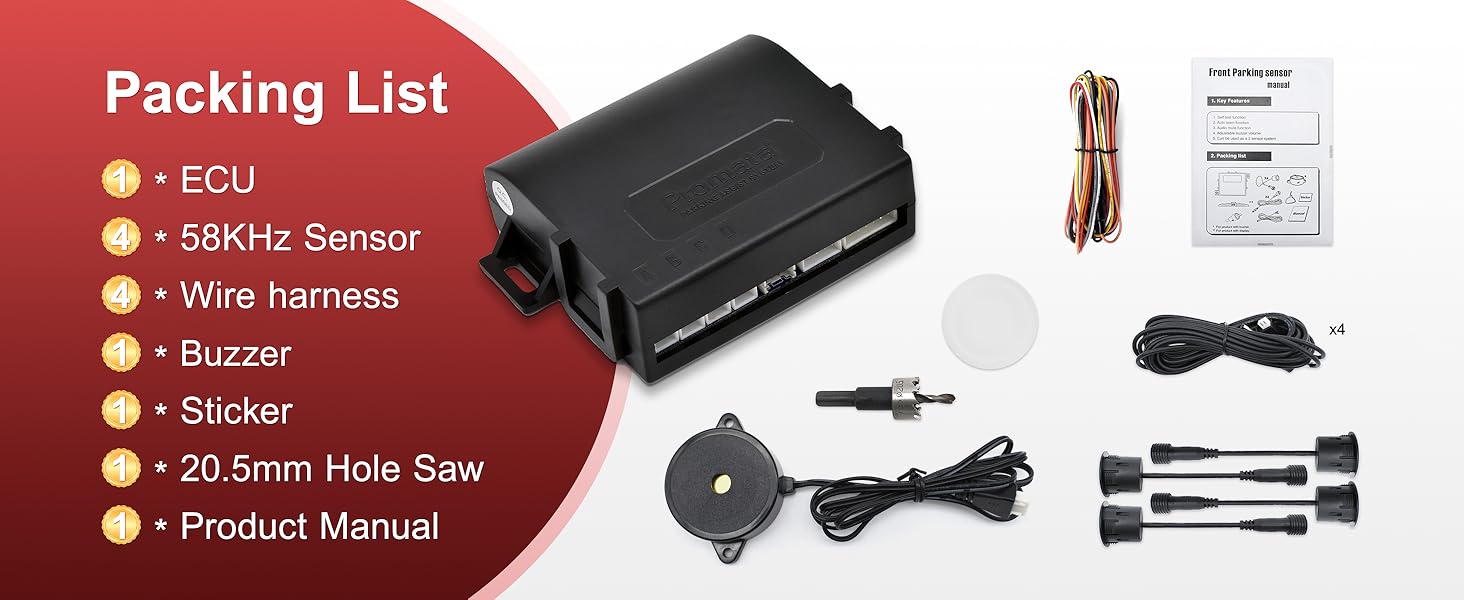 PS01 front parking sensor