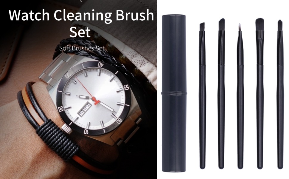 jewelry cleaning brush watch cleaning sticks watch tool brush watch cleaning brush set tiny for