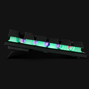 angle of the gaming keyboard