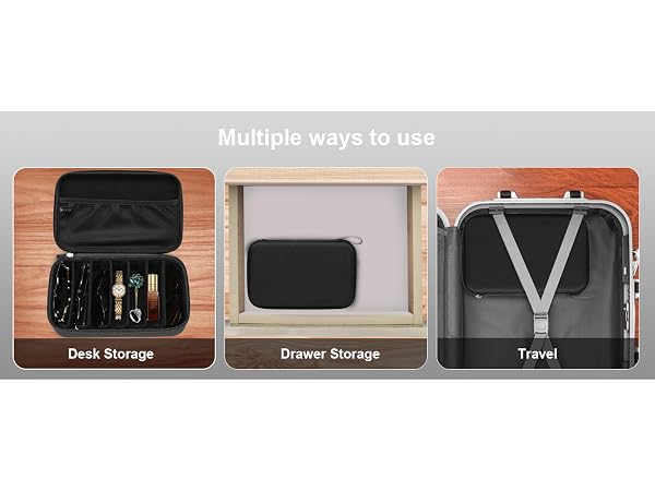 Travel Sunglasses Organizer Case