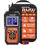 KONNWEI OBD2 Scanner Fit for BMW Mini, Battery Registration & Reset Tool for BMW Mini, Car Scanne...