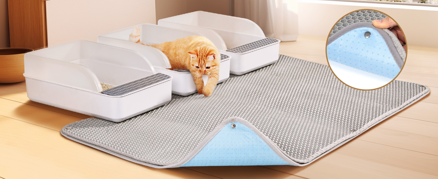 large kitty litter mat