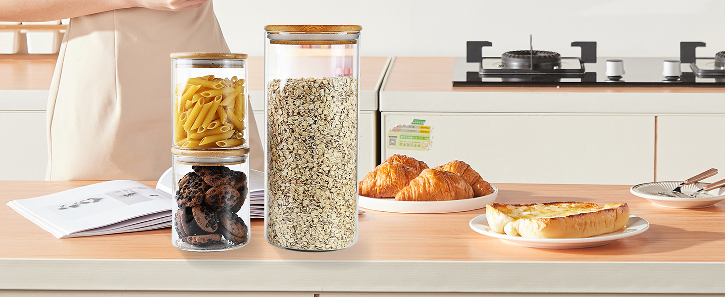 glass jars