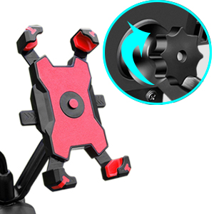 rearview mirror phone holder