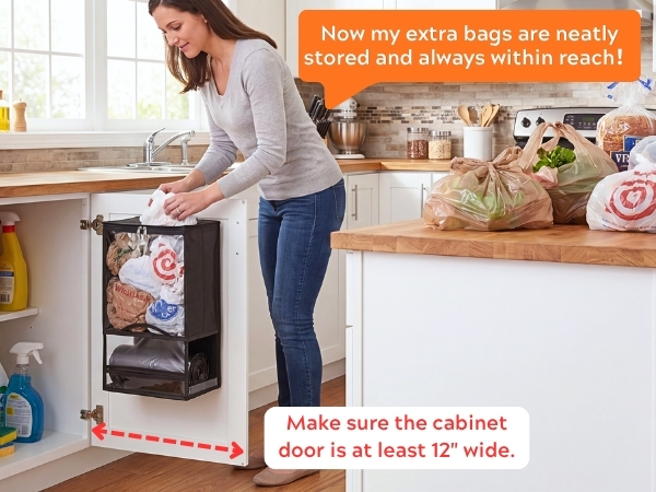 plastic bag holder