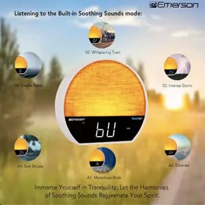 built in soothing sounds mode