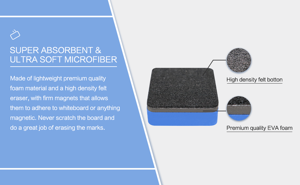 high quality whiteboard eraser