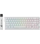 ATTACK SHARK X68PRO HE 60% Wireless Rapid Trigger Gaming Keyboard with Adjustable Actuation,8K Po...