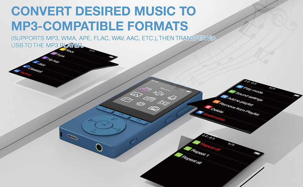 mp3 player with bluetooth music player bluetooth mp3 player mp3 players