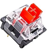 Granvela OUTEMU (Gaote) Red Switches 3 Pin Hot-Swappable Linear Switches for Mechanical Gaming Ke...