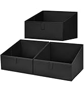 DIMJ Closet Baskets, Storage Bins for Closet Shelves, Linen Closet Organizers and Storage Baskets...