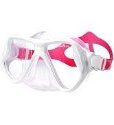 Keary Upgraded Swimming Goggles Snorkel Diving Mask for Adult Men Women Youth, Anti-Fog 180°Clear...