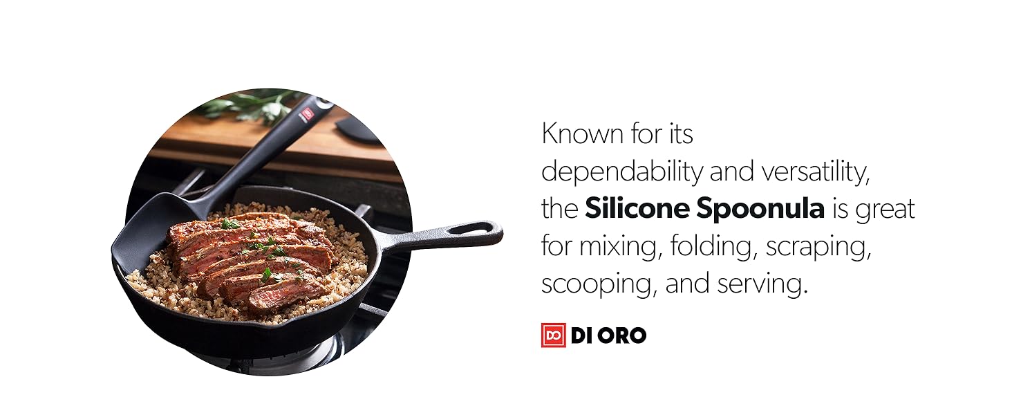 siliconne spoonula mixing folding scrpaing scoopinng serving