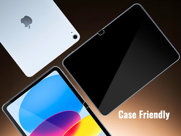 case friendly ipad 11th gen screen protector