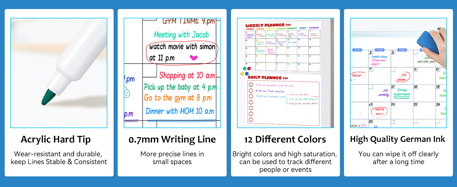 dry erase markers utral fine tip