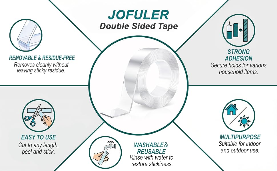 double sided tape heavy duty
