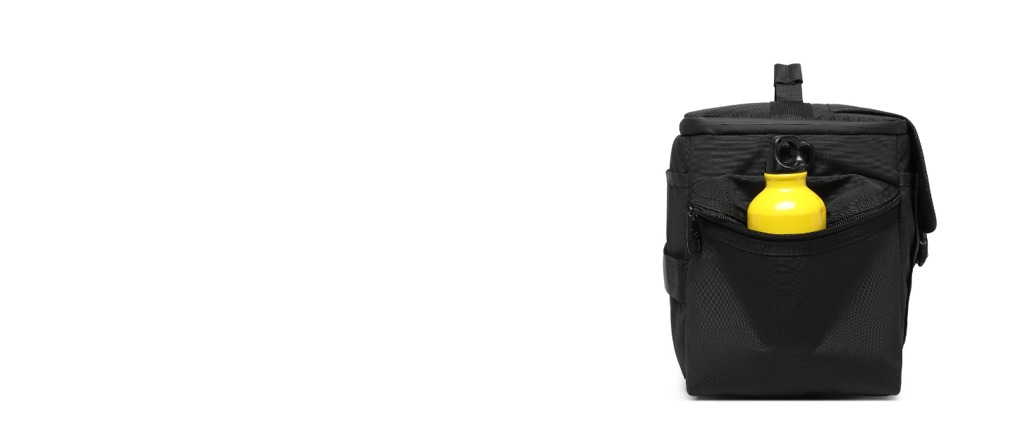 Large Lunch Bag, Thermally Insulated Soft Cooler with Shoulder Strap for Women, Men