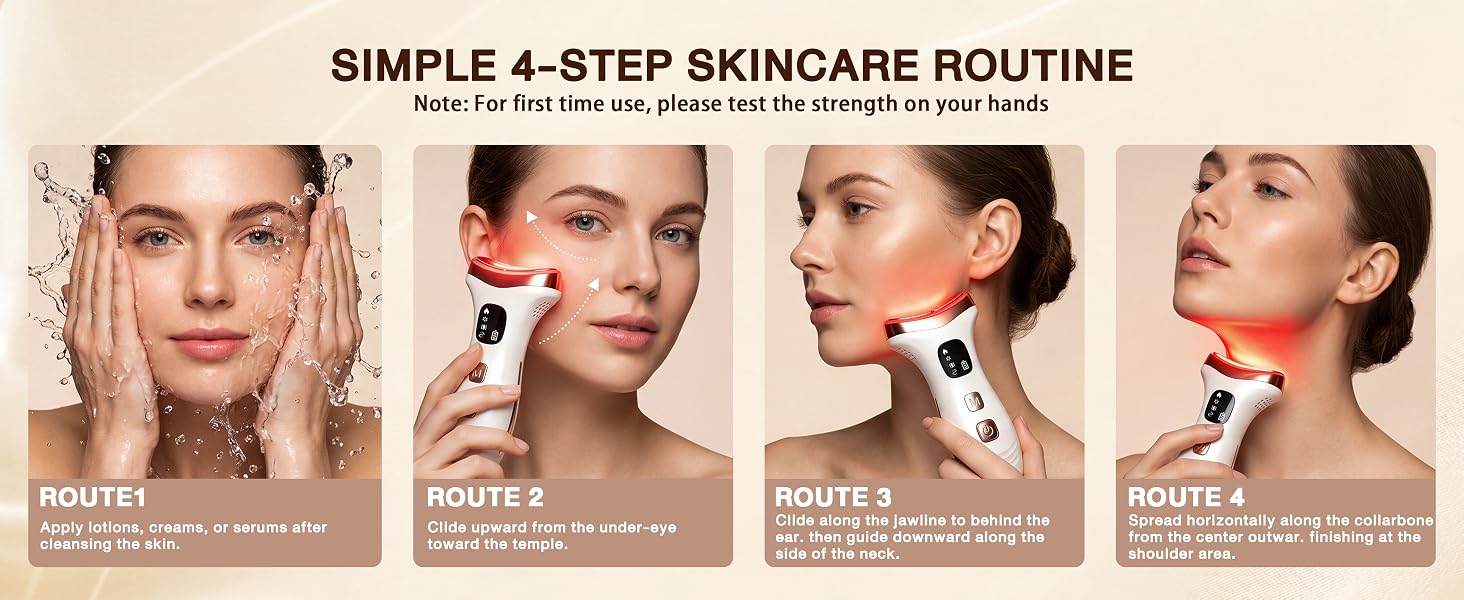 Face Massager for Lifting, Contouring, Firming
