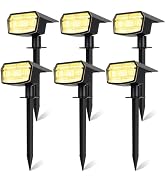 Sucolite Solar Spot Lights Outdoor, 59 LED Solar Lights Outdoor Waterproof, Outdoor Solar Lights ...