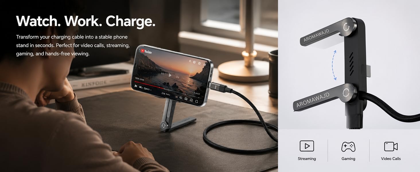 240w Braided Fast Charge Cable