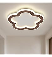 Linovix Hallway Light Fixtures 9.8Inch Modern LED Ceiling Lamp 21w with Remote Control Dimmable(3...