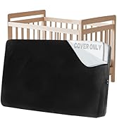 Crib Mattress Storage Bag with Zipper Heavy Duty Water-Resistant Crib Mattress Cover for Moving &...