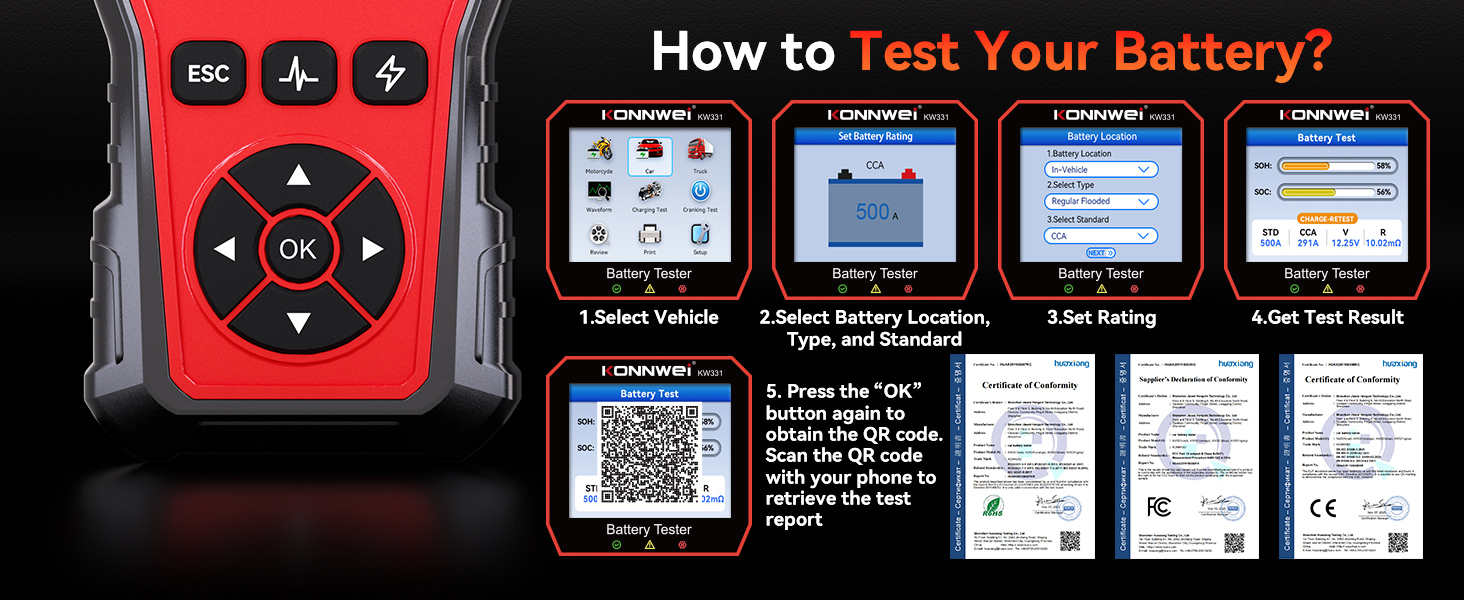 test battery