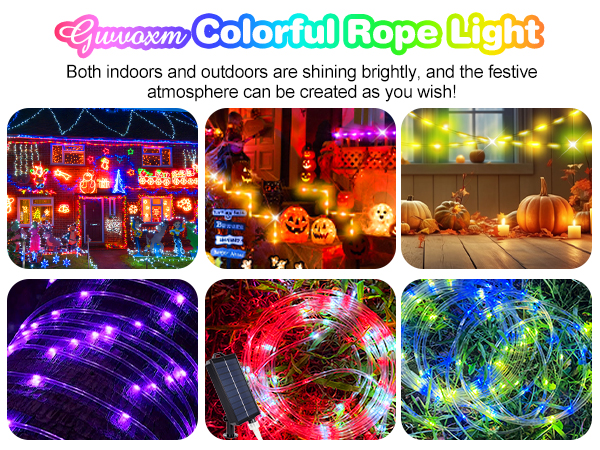 solar rope lights