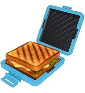 KDSPAROS Microwave Sandwich Maker - Microwave Toastie Sandwich Maker,3-in-1 Toastie Panini Press ...
