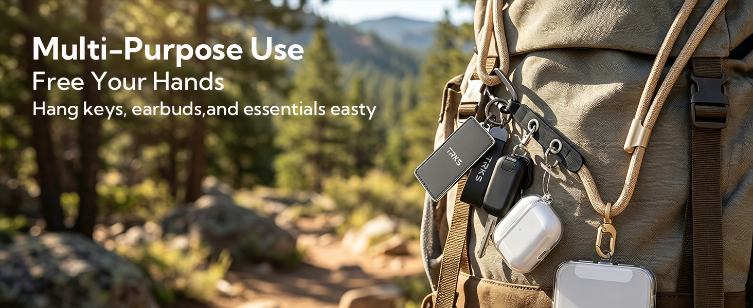 Phone Strap With Premium Metal Buckles
