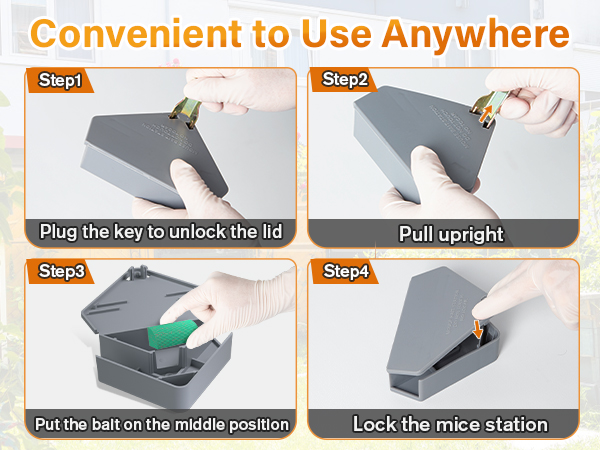 mouse stations mice station mouse box trap mice trap box