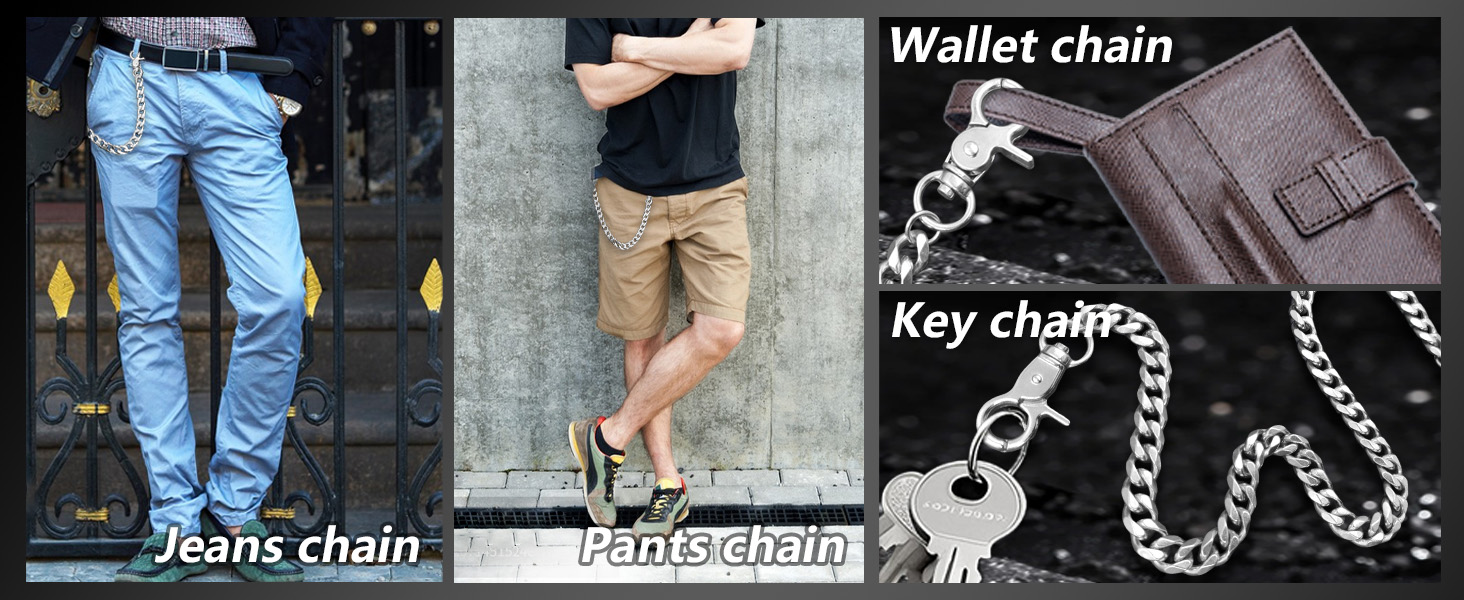 chain belt,wallet chain,waist chain,chains