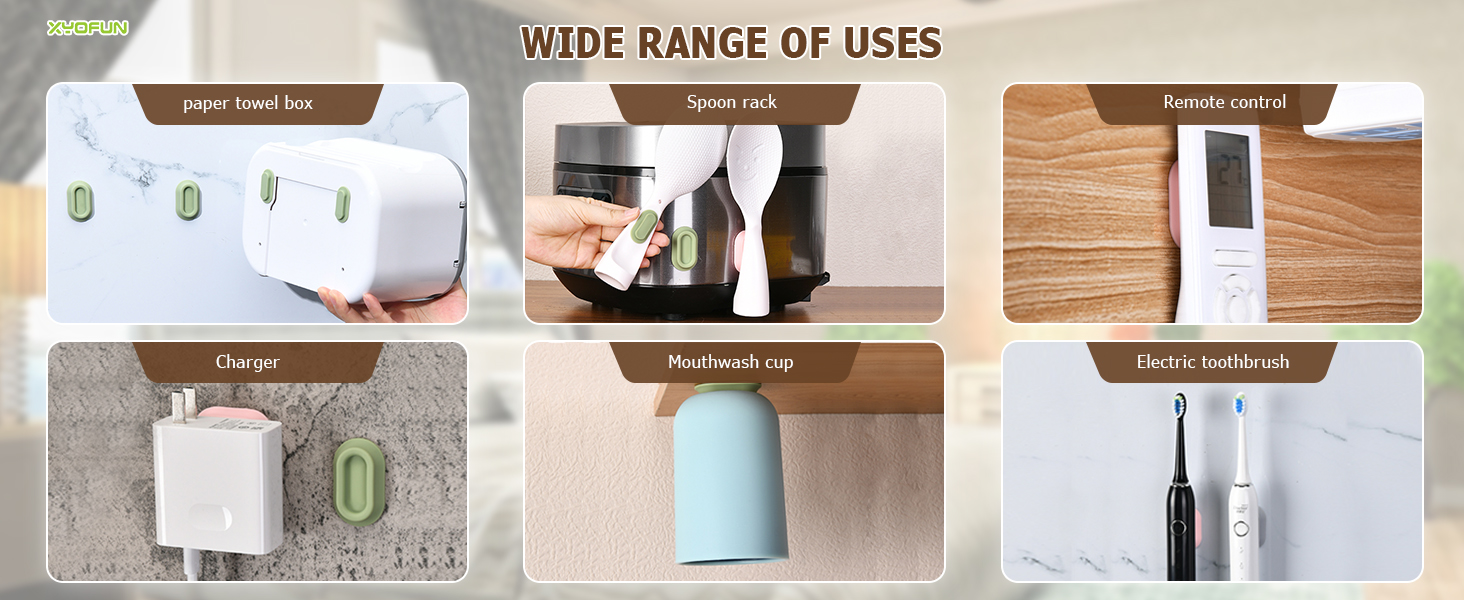 adhesive remote control organizers storage caddy strong magnetic mounts