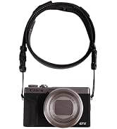 VOVMOEYA Camera Neck Strap,G7X MARK III body strap PU Shoulder Adjustable Strap for photographers...