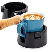 Mezchi 2 Pack Anti Spill Cup Holders, Adhesive Desk Cup Holder, Adjustable Plastic Drink Holder f...