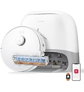 roborock Qrevo Curv 2 Flow Robot Vacuum and Mop, SpiraFlow Real-Time Self-Cleaning Roller Mop, 20...
