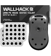 Wallhack UHMW-PE Dot Silent Mouse Skates | Premium Universal Skates for Gaming Mice | Ultra-Smoot...