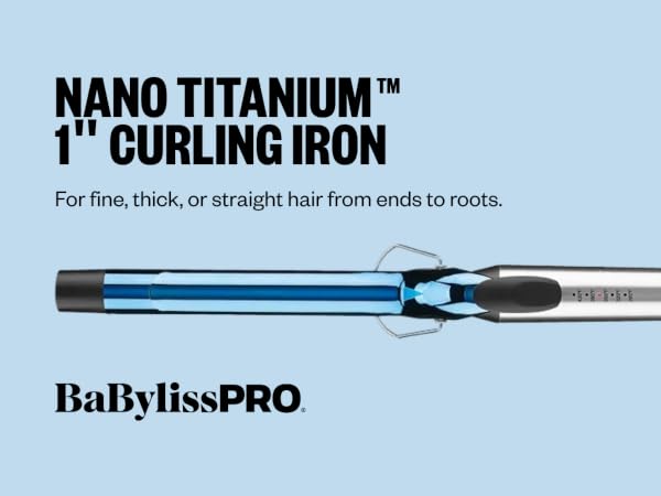 NANO TITANIUM 1" CURLING IRON
