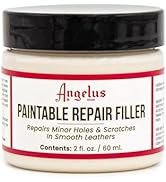 Angelus Leather Filler for Filling or Repairing Holes, Tears, Cracks, Scratches, for Leather Car ...