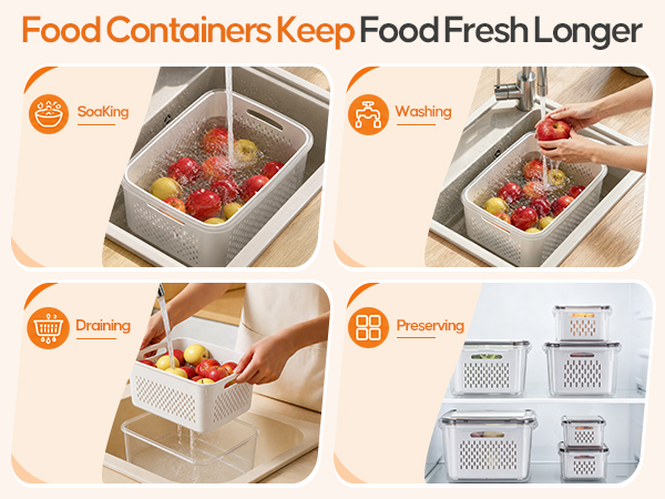 fruit containers for fridge