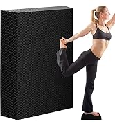 Small Balance Board, Exercise Balance Pad, Yoga Mat Thick, Non-Slip Foam Pad, Yoga Mats for Balan...