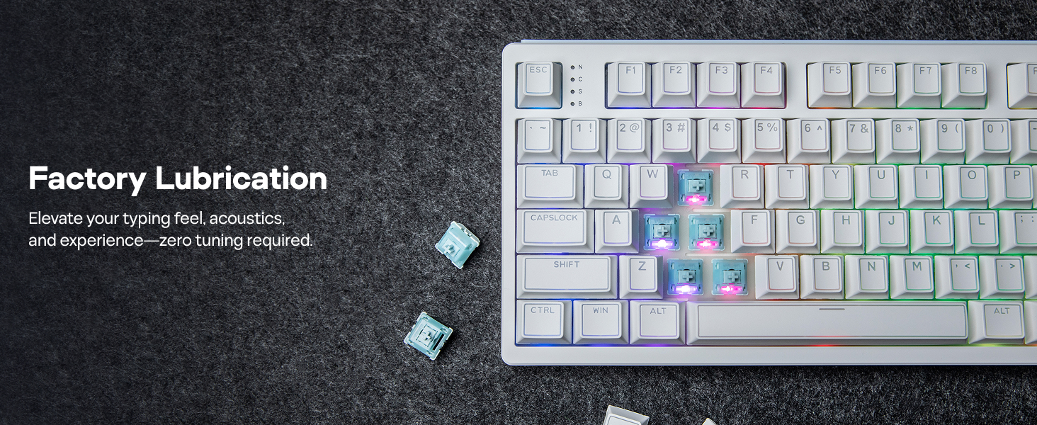 EPOMAKER Creamy Jade Linear Mechanical Switch