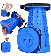 Fishboy Upgraded Square Collapsible Stool for Adults,Portable Retractable Folding Telescoping Fol...